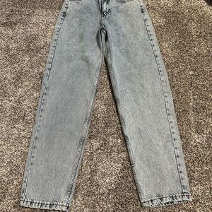 Woman’s straight legged jeans